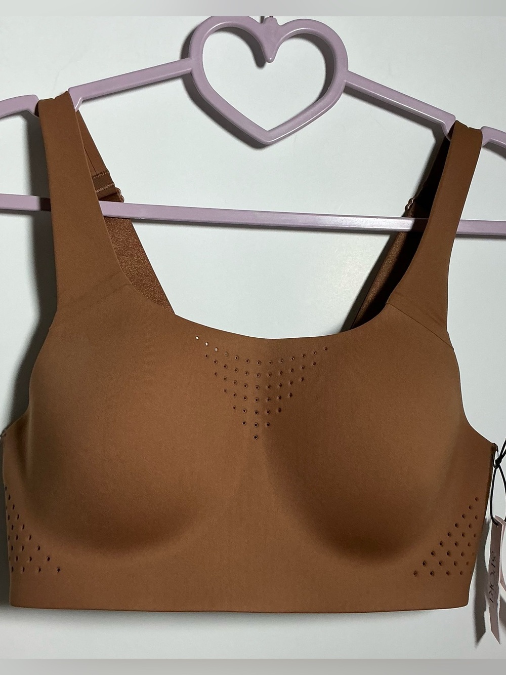 New Victoria's Secret  caramel color Sports Bra 34 B